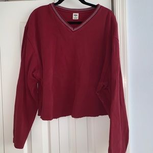 vintage cropped sweater